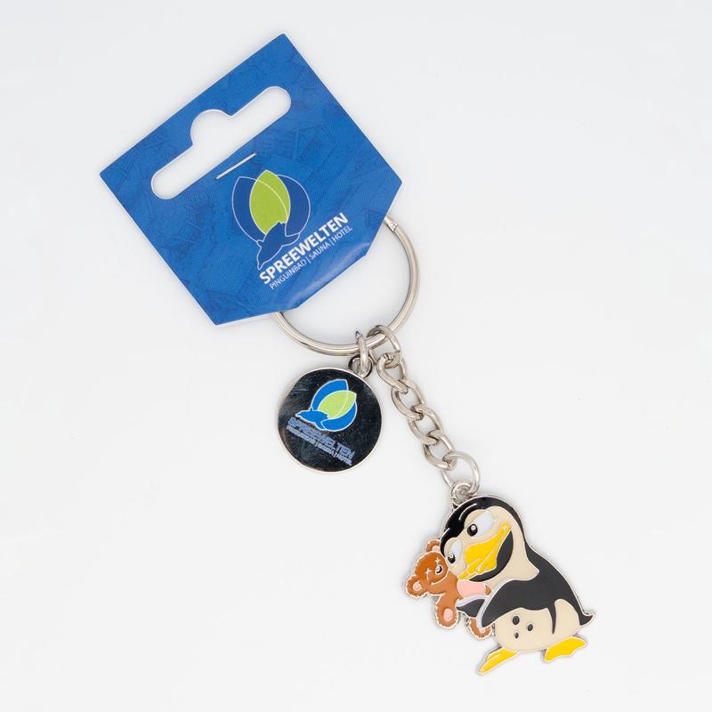 Pinguin am Schlüssel